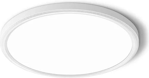 Vista 12 de MODERN Lámpara de Techo LED de Montaje al Ras, 9 pulgadas de Alto Brillo 2800lm, Luminaria de Techo LED Súper Delgada, Lámpara de Techo para Negro