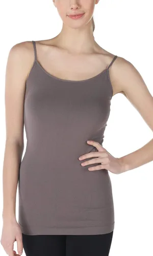 Vista 10 de NIKIBIKI Camisola básica sin costuras para mujer, fabricada en Estados Unidos, talla única