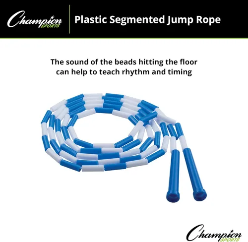 Vista 4 de Champion Sports Plastic Segmented Jump Rope