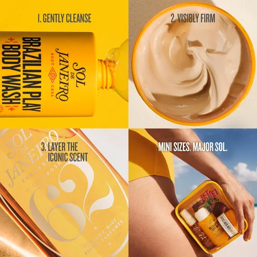 Vista 4 de SOL DE JANEIRO Jet Set Kit de ducha de viaje