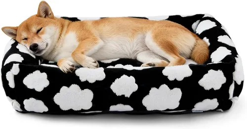 Vista 34 de JOEJOY Cama para Perros Pequeños para Perros Pequeños, Cama para Mascotas de Forro Polar de Pana Suave Premium Ortopédica Lavable con Funda