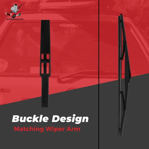 Vista 3 de Repuesto de limpiaparabrisas trasero de 14 pulgadas para Jeep Cherokee 2022-2014Santa Fe 2012-2007Mazda 3 2013-2010 CX-5 2021-2013 CX-7 2012-2007