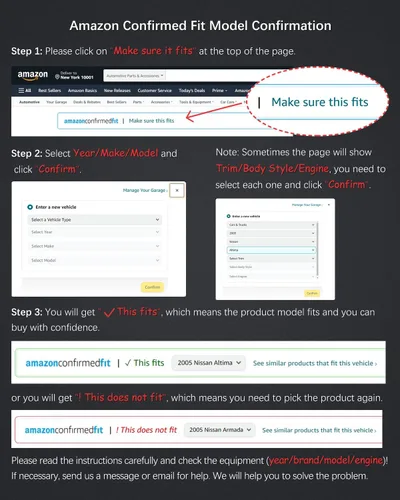 Vista 7 de Cylinder Head Gasket Sets for Chevrolet for GMC for Cadillac Head Gasket Kit for Silverado 1500 for Sierra for Escalade 4.8L/5.3L #HS26191PT (White)