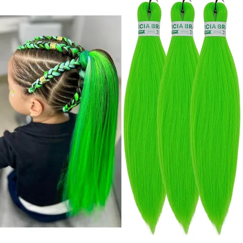 Vista 179 de Leticia - Cabello estirado para trenzar, color negro, 16 pulgadas, paquetes de 6