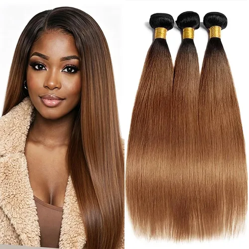 Vista 117 de Rubio rizado rizado paquetes color 613 cabello humano 8 10 12 pulgadas 613 Blonde-CL