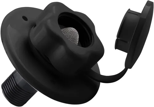 AICEL Entrada de Agua de Ciudad para RV, Conexión de Entrada de Agua para RV con Válvula de Retención, Repuesto de Entrada de Brida de Agua de