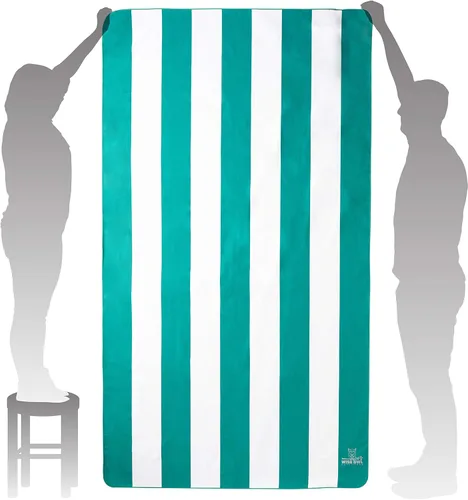 Vista 11 de Wise Owl - Toalla de playa de microfibra (7' x 4') – toalla de playa extra grande de secado rápido, superabsorbente, toalla de playa y natación