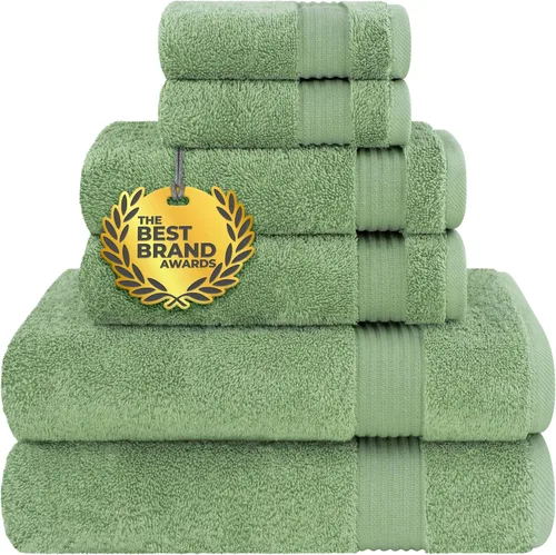 Vista 30 de Cotton Paradise - Alfombras de baño antideslizantes 100% algodón para el baño, 17 x 24 pulgadas, suaves, absorbentes, de secado rápido, lavables a
