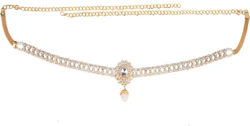 Efulgenz Indian Bollywood Vintage Waist Belt Belly Chain Kamarbandh Bridal Dangle Tassel Body Jewelry