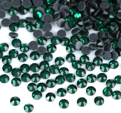 Vista 104 de 1440 piezas de diamantes de imitación termoadhesivos SS20 color púrpura2 con parte posterior plana, gemas de cristal de vidrio para ropa, camisas