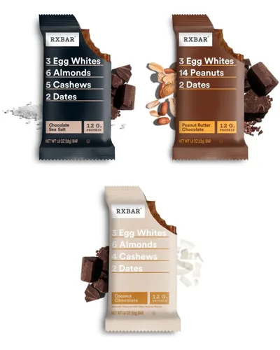 Vista 2 de Snack de barra de proteínas sin gluten, 1.83 onzas (paquete de 12)