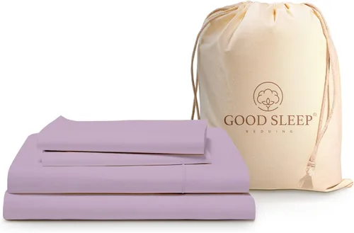 Vista 13 de Good Sleep Bedding Sábanas Individuales - Juego de Sábanas Individuales de 100% Algodón Egipcio, 3 Piezas, 1000 TC, Tejido Satén, Sábanas de Calidad