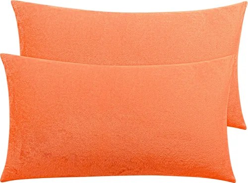 Vista 154 de NTBAY 1 paquete de funda de almohada corporal de terciopelo con cremallera, súper suave y acogedora, funda de almohada larga de franela mullida