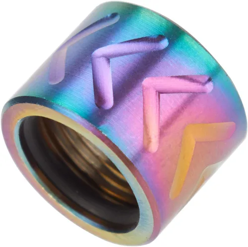 Vista 71 de NDZ Performance Protector de rosca de cañón 1/2x28 en aluminio anodizado y Cerakote o acero inoxidable PVD con junta tórica – Fabricado en EE. UU.