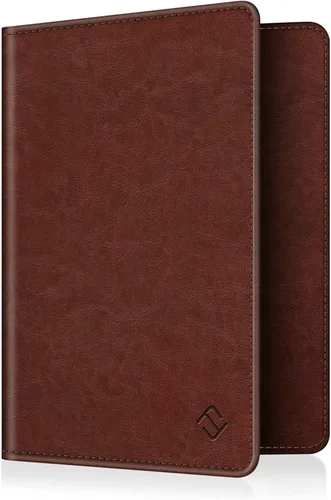 Vista 34 de Fintie - Funda para pasaporte, billetera de viaje delgada con bloqueo RFID, estuche para tarjetas, protector para pasaporte, elementos esenciales