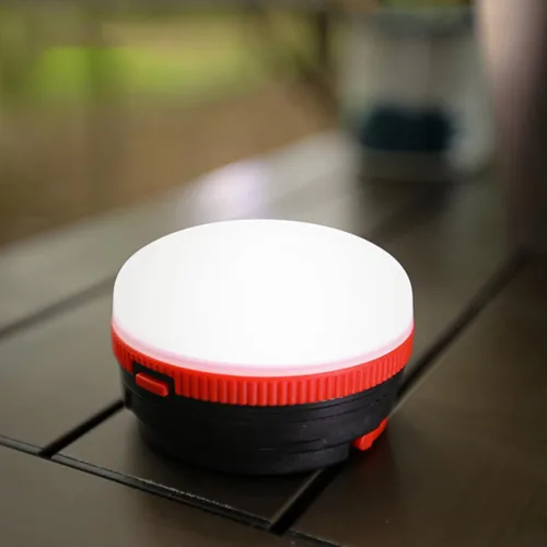 Vista 6 de Luxshiny LED Camping Lamp Portable Mini Tent Light with Brightness Lightweight Hanging Design for Outdoor Hiking Backpack Emergency Kit