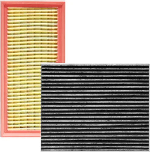 Vista 55 de Filtro de aire de cabina de motor de peine para Hyundai Accent 1.6L L4 2017 2016 2015 2014 2013 2012 Gris carbón