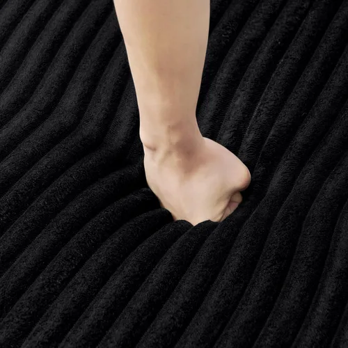 Vista 6 de Modular Sectional Couches Sofa, U-Shape L-Shaped Convertible Sleeper Sofa Bed, Cloud Couch Sectional for Living Room Bedroom Apartment Black - 5 Seat