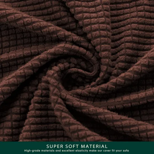 Vista 34 de CHUN YI Fundas para sofá de 7 piezas, lavables, fundas elásticas para sofá de 3 cojines con respaldo y fundas de cojín separados, protector