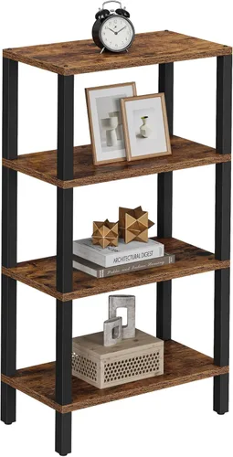 Vista 13 de TUTOTAK Mesa auxiliar pequeña, mesa de extremo estrecho, mesa de sofá delgada, mesita de noche delgada, mesa de sofá, sala de estar, dormitorio