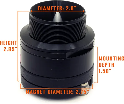 Vista 3 de HERTZ ST35 1.4 "100W RMS alta eficiencia compresión controlador Bullet Tweeters