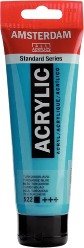 Vista 101 de Amsterdam Serie Estándar Tubo de Pintura Acrílica 120ml Azo Naranja 276 (17092762)