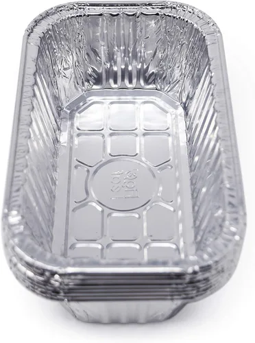 Vista 4 de Paquete de 100 moldes para hornear pan de primera calidad, de 1 libra, mini 6 x 3.7 x 2 pulgadas, extra resistentes, desechables, de papel