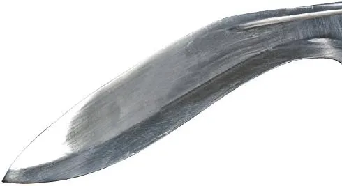 Vista 3 de Medieval Warrior Nepal Kukri Machete Full Tang Cuchillo de hoja fija que lleva la funda