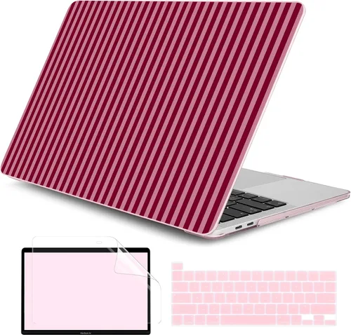 Vista 15 de DONGKE - Funda para MacBook Pro de 13 pulgadas M2 M1 2026-2020 Abstracto Montaña X692