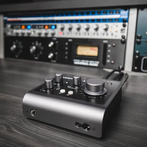 Vista 6 de Interfaz de audio Audient iD4 MKII, preamplificador de micrófono de consola Clase A