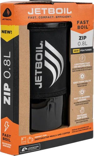 Vista 7 de Jetboil Estufa portátil de hervir rápido con cremallera de 0.8 L con botón de encendido fácil de girar para mochileros y campamentos, quemador