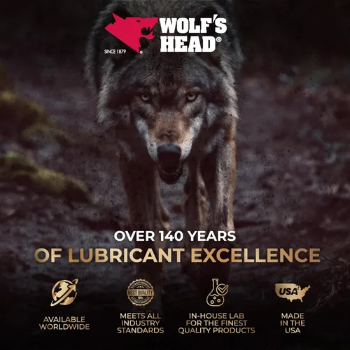 Vista 6 de Wolf's Head Red Grease NLGI #2 (836-88301-91) Tubo de 14 onzas, paquete de 10 Fabricado en Estados Unidos