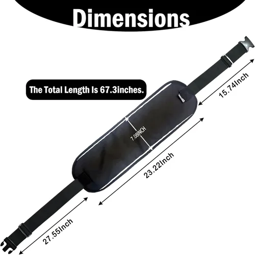 Vista 3 de Cinturón de seguridad para silla de ruedas, cinturón fijo para ancianos, bandas restringidas con correas ajustables, arnés de seguridad