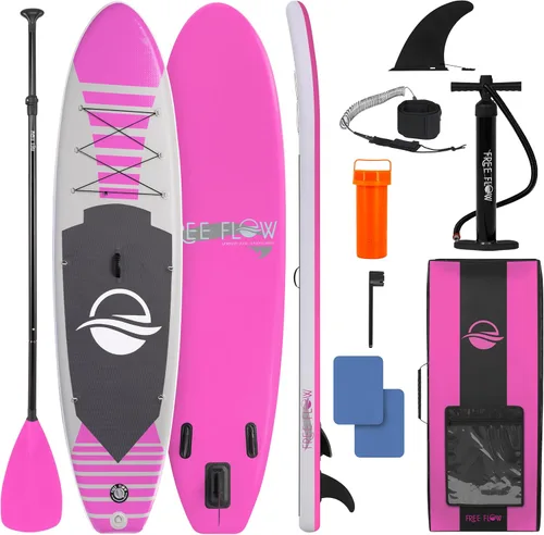 Vista 13 de SereneLife Inflatable Stand Up Paddle Board - Wide Stable Design, Non-Slip Deck for Adults & Youth with Premium Paddle Board Accessories: Carry Bag