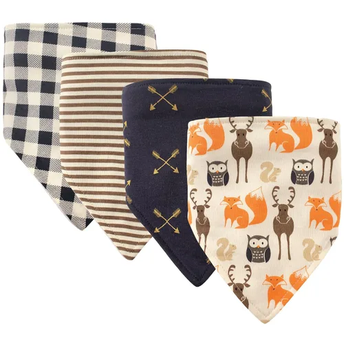 Vista 11 de Hudson Baby Baberos unisex de algodón para bebé, avión, talla única (paquete de 2)