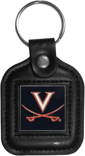 Vista 18 de Siskiyou Sports NCAA unisex-adult Square Leather Key Chain