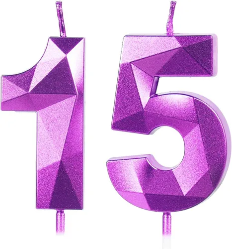 Vista 325 de Velas Número 1, Velas de Primer Cumpleaños, Vela Roja de Feliz Cumpleaños para Pastel, Decoraciones de Cobertura de Pastel de Diseño 3D para Niñas