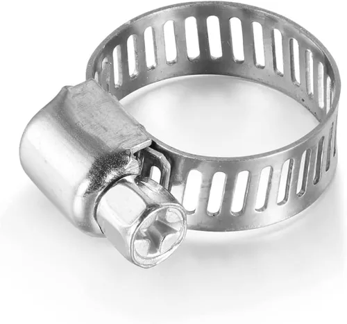 Vista 6 de 3 accesorios de manguera de latón de 3/8 pulgadas en Y, con 9 abrazaderas de acero inoxidable, para manguera de aire/aceite, 3 vías-Y
