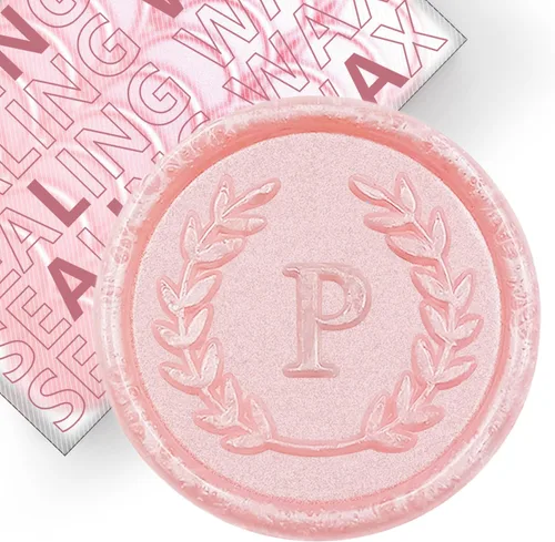 Vista 43 de 50 piezas de calcomanías adhesivas de sello de cera doradas con letras C, hechas a mano, no necesitan sello, calcomanías de cera para rasgar y usar