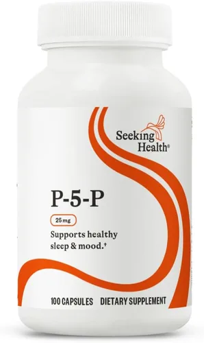 Seeking Health P-5-P (Piridoxal 5-fosfato) - Salud inmunológica y apoyo al metabolismo de la homocisteína - Apoya la producción de energía con