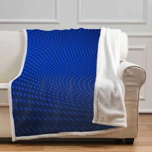 Vista 34 de Beige Cobijas Calientes para Invierno Geometry Lattice Line Modern Shaggy Blanket Decorative for Sofa, Couch, Bedroom Small Size 31.5In x 47In