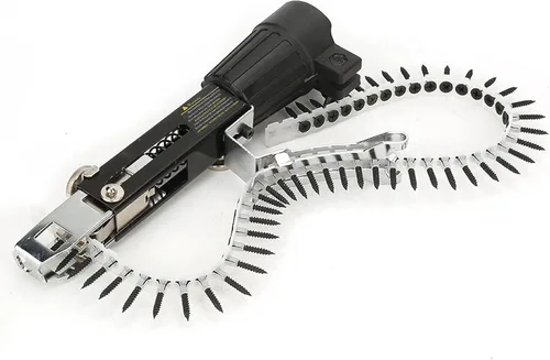 Vista 7 de Cadena de tornillo automática, adaptador de tornillo de taladro, cadena de espiga de tornillo ajustable de metal, accesorio de taladro eléctrico