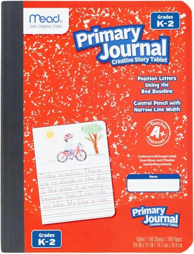Vista 9 de Tableta de periódico para cuento creativo de Mead, grado K-2 (09554)..., Variados Paquete de 1