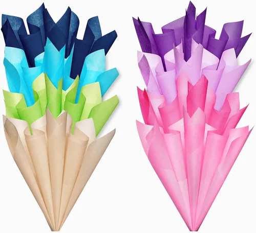 Vista 3 de American Greetings 40 hojas de 20 pulgadas x 20 pulgadas. Papel de seda en tono joya para todas las ocasiones