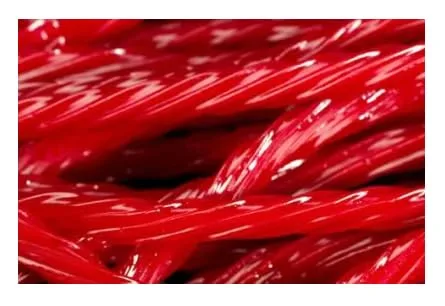 BKRY BKRY Strawberry Jumbo Twistz 1 lb - 10 lbs Strawberry Flavored Licorice Candy Soft Chewy Jumbo Twists Fruity Candy for Snacking Candy Buffets