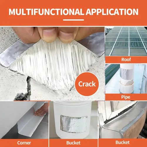 Vista 8 de TAPEBEAR Cinta de butilo impermeable, cinta de sellado de papel de aluminio, para reparación de caravanas, ventanas, silicona, vidrio y EDPM, parche