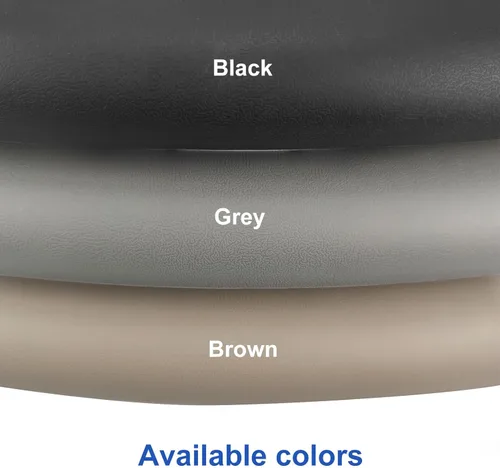 Vista 8 de Almohada de Reemplazo para Portavasos de Consola Central Compatible con Ford F150 1997-2003 Negro (Plástico Duro NO Acolchada)