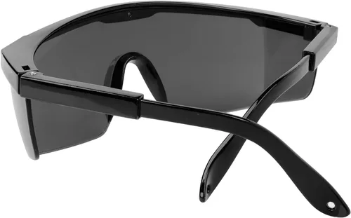 Vista 5 de SUNNYPRO Gafas de sol de seguridad tintadas para hombres envolventes con protección UV oscuras