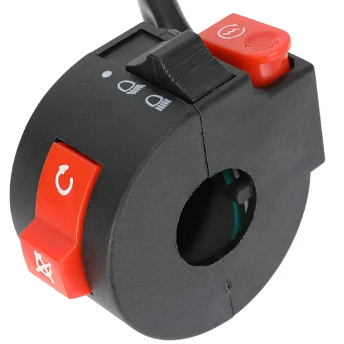 Vista 7 de FVRITO Interruptor de arranque de luz de inicio izquierdo con enchufe hembra para 50cc 70cc 90cc 110cc 125cc TaoTao RoKeta Sunl RPS ICEbear RPS