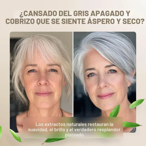 Vista 4 de Champú para canas, el mejor para usar en cabello canoso